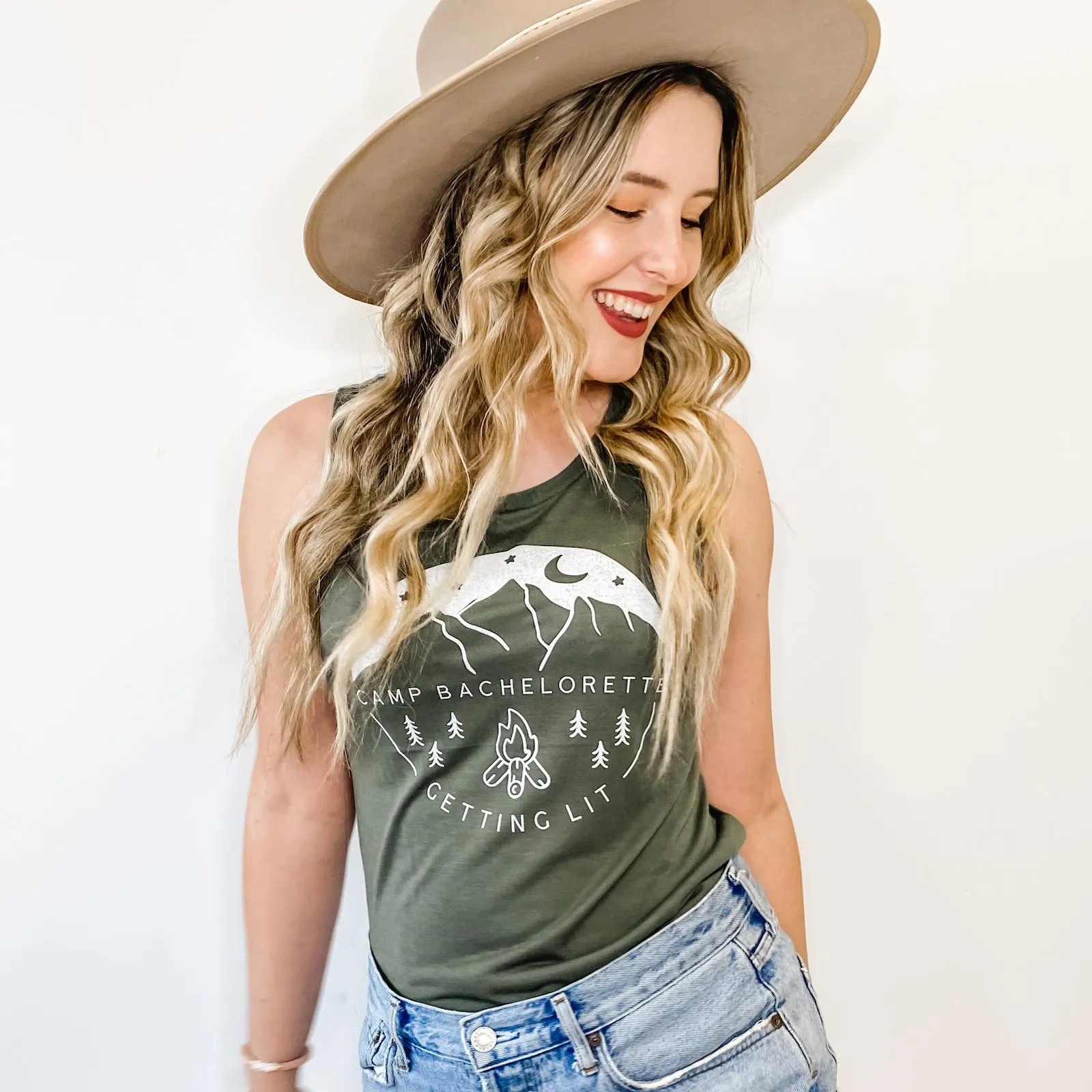 Camp Bachelorette Tanks