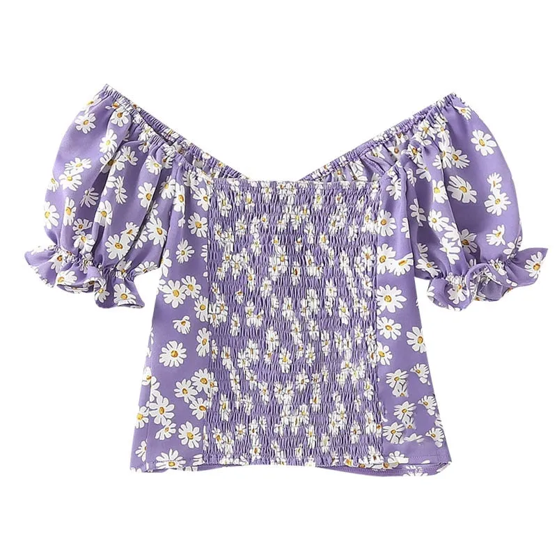 DAISY CROPPED TOP