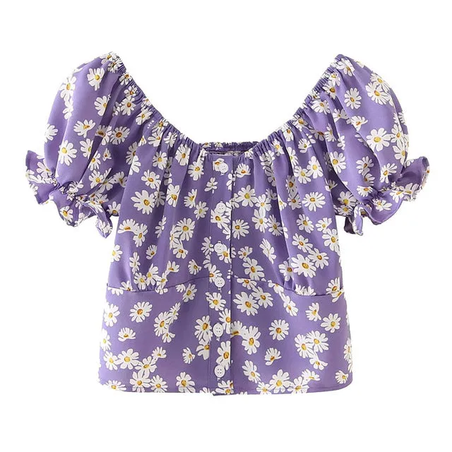 DAISY CROPPED TOP