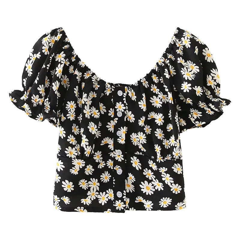 DAISY CROPPED TOP