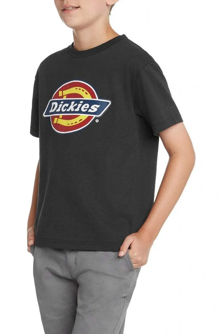 DICKIES H.S CLASSIC LOGO YOUTH TEE - BLACK