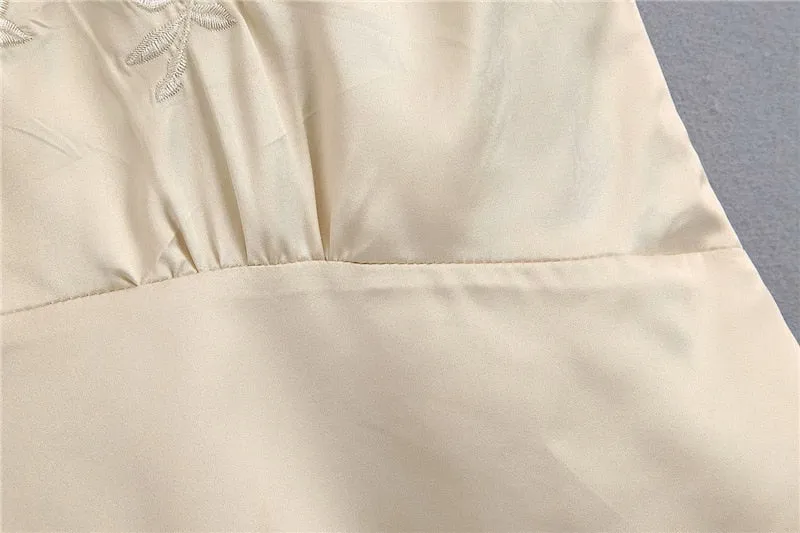 EMBROIDERED CAMISOLE TOP