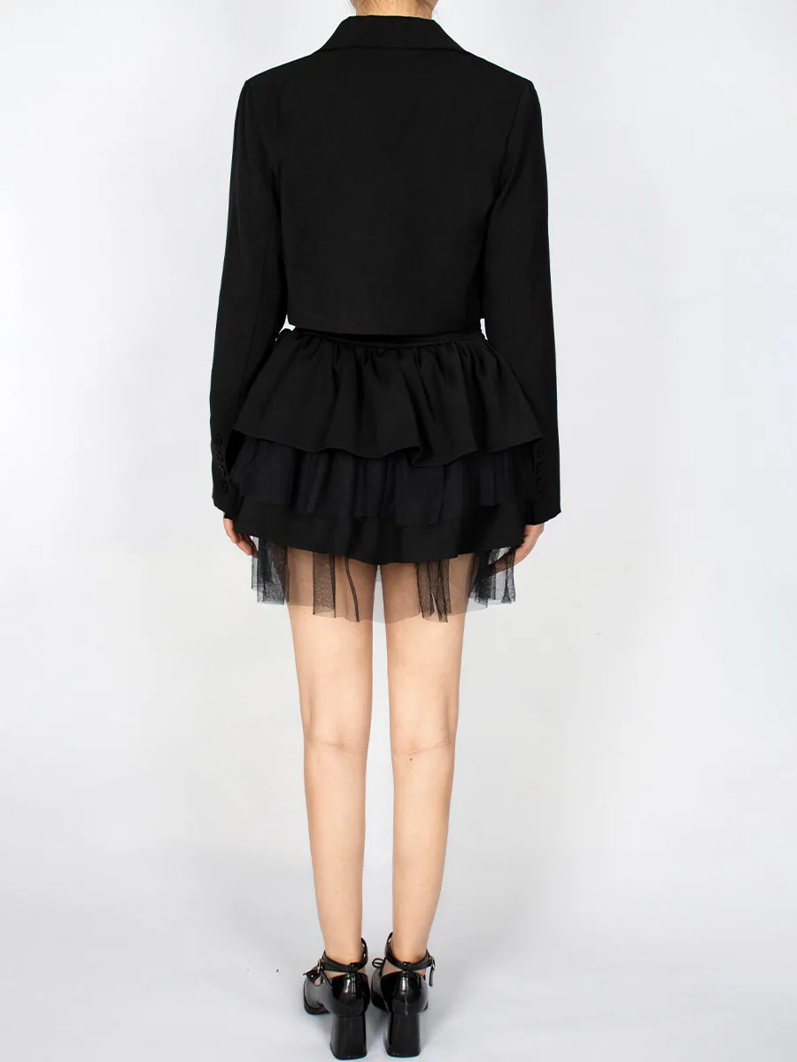 Fluffy Lace Skirt