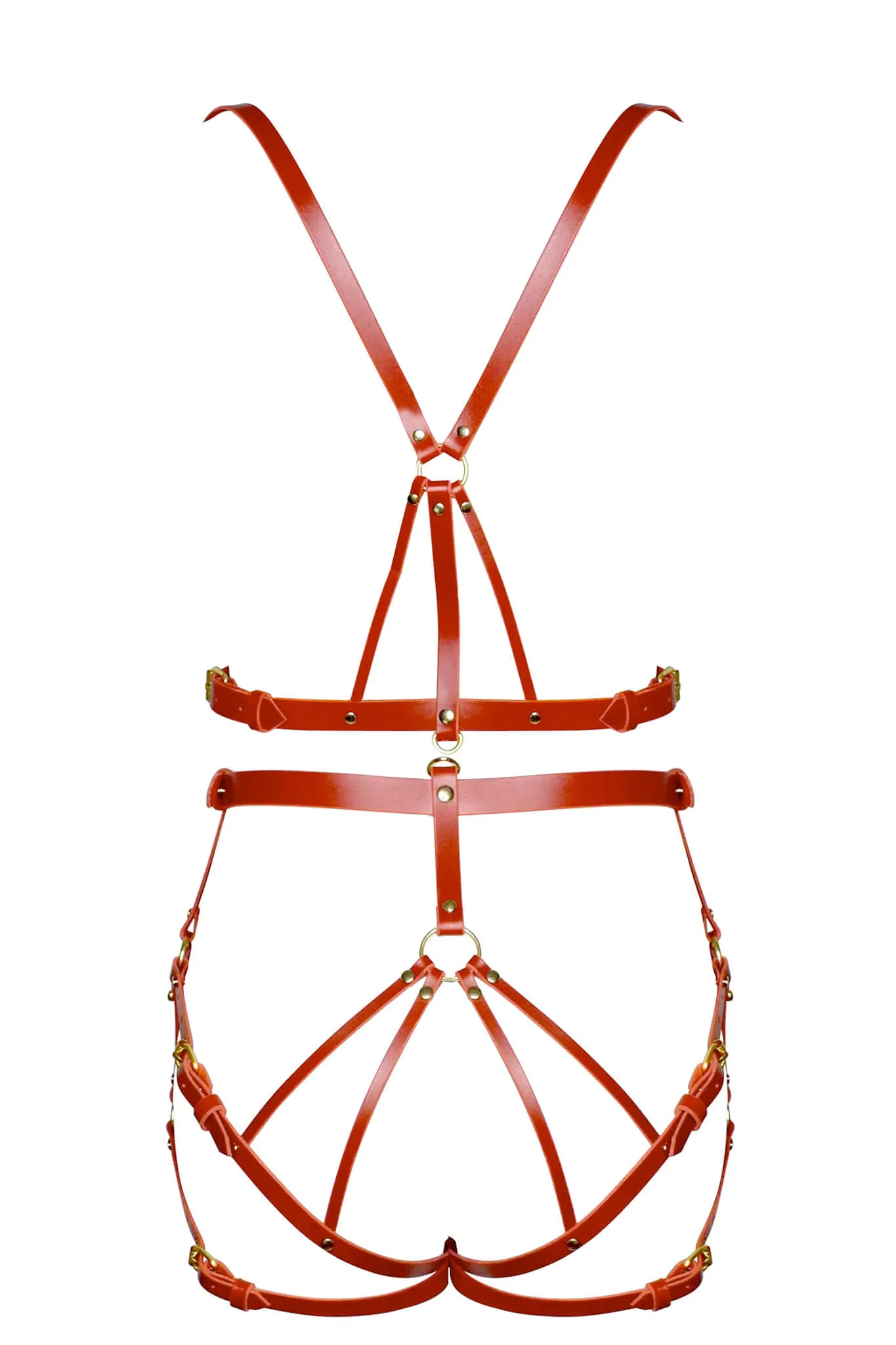 Inanna Leather Harness Set