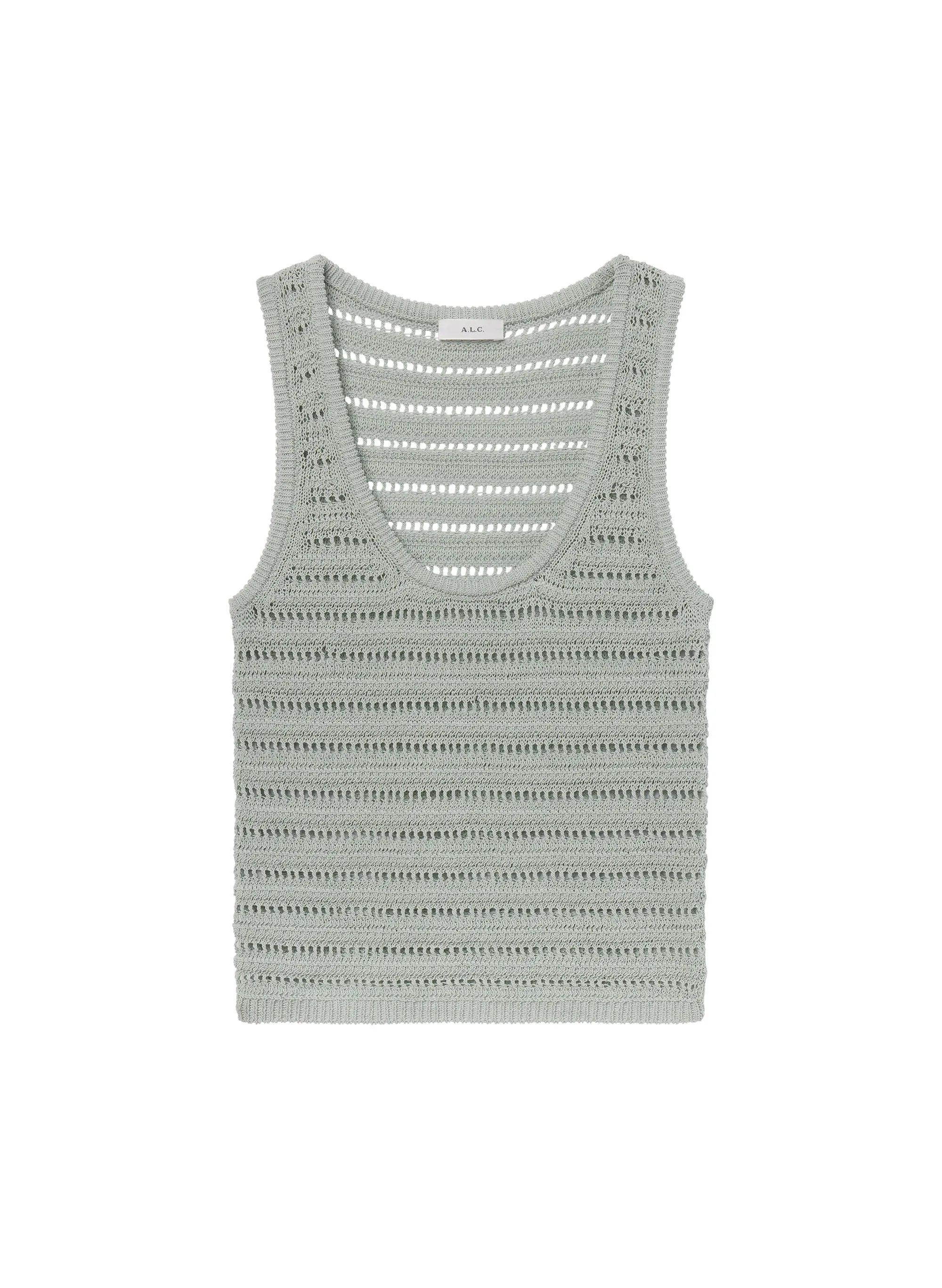 Kira Crochet Knit Tank