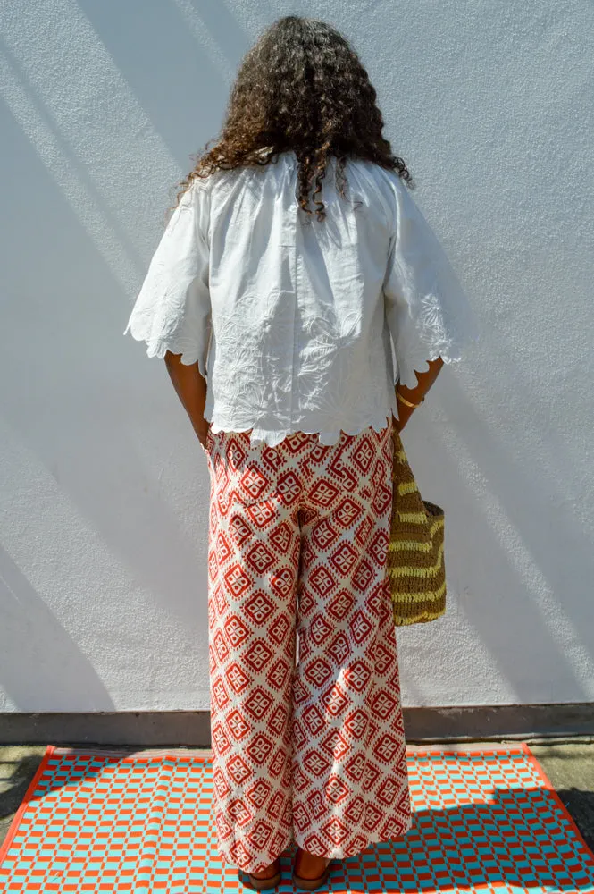 Object Kamma Cloud Dancer Blouse