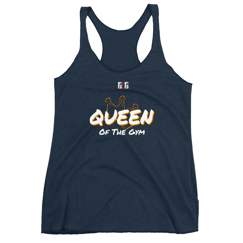 Queen of the Gym Ladies Racerback Tanks