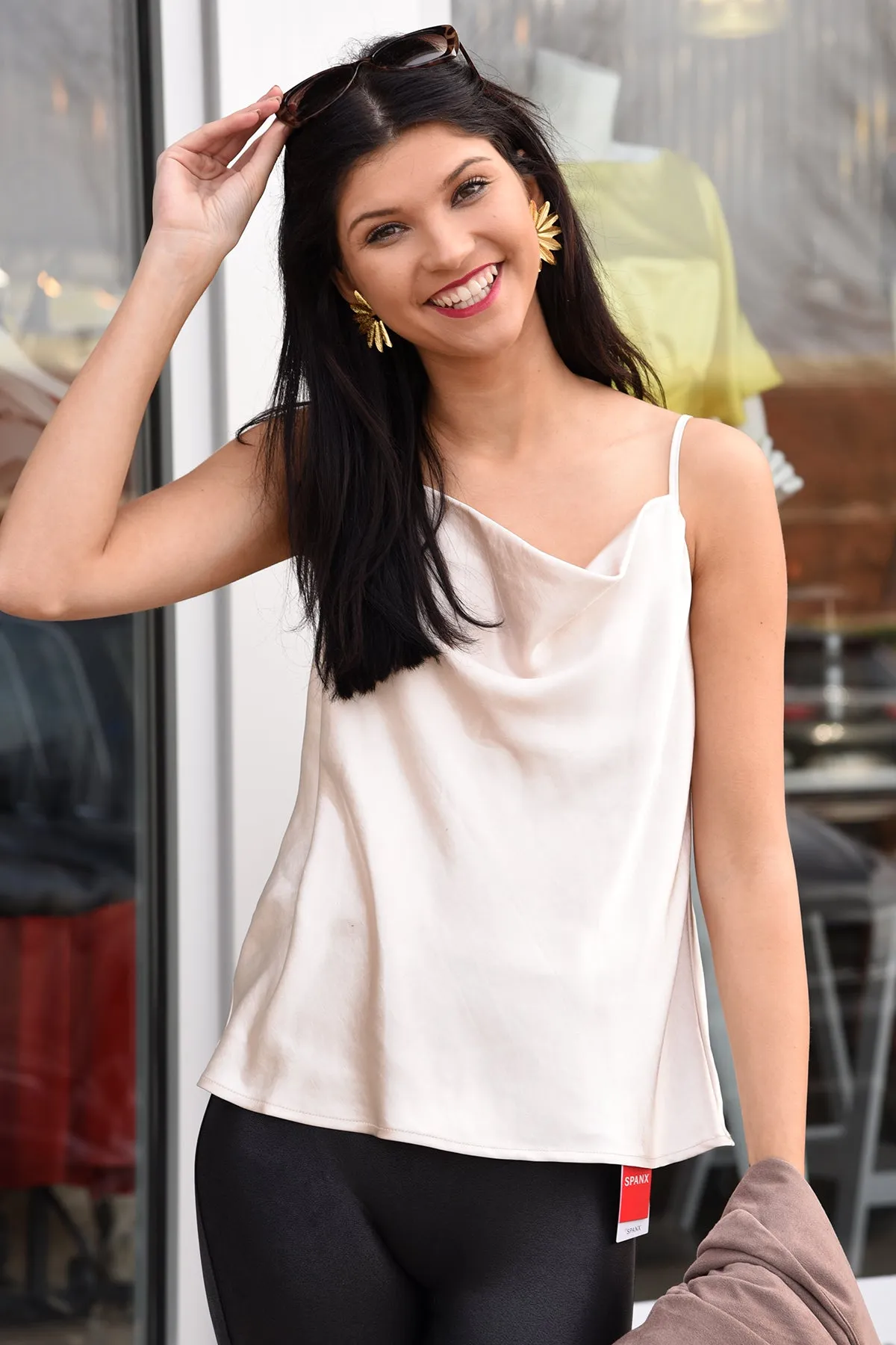 SLEEK PERFECTION CAMISOLE -IVORY