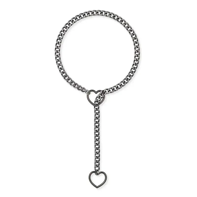 Sliding chain necklace